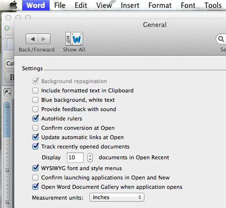 open office word for mac